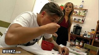 WANKZ - الرجل الملاعين له حقا الساخنة خطوة أمي!