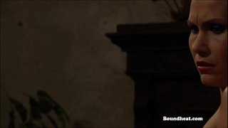 Topless padrone di turno, frustate e formazione slave