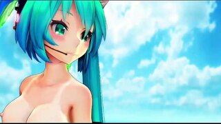 Miku Pievienot Sexy Deju Pliks MMD