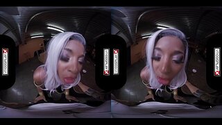 VR Cosplay X Jasmine Webb s Pussy na Bilean a Shuaineadh Mu Your Dick