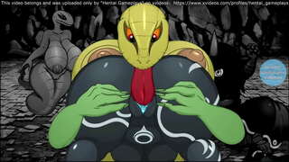 Fata Demon devine tras de Șerpi PORNO JOC