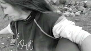 ���្មៅជល់ជាដើមស្លុត៖ស្រឡាញ់ស្រីអាស្តុន GOBBLES BBC ជាដើមពីរដងនៅក្នុងសាធារណៈ